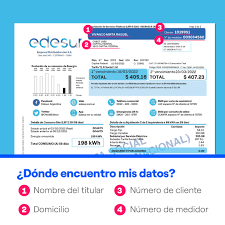 De esta manera se puede encontrar el número de cliente en una factura de Edesur