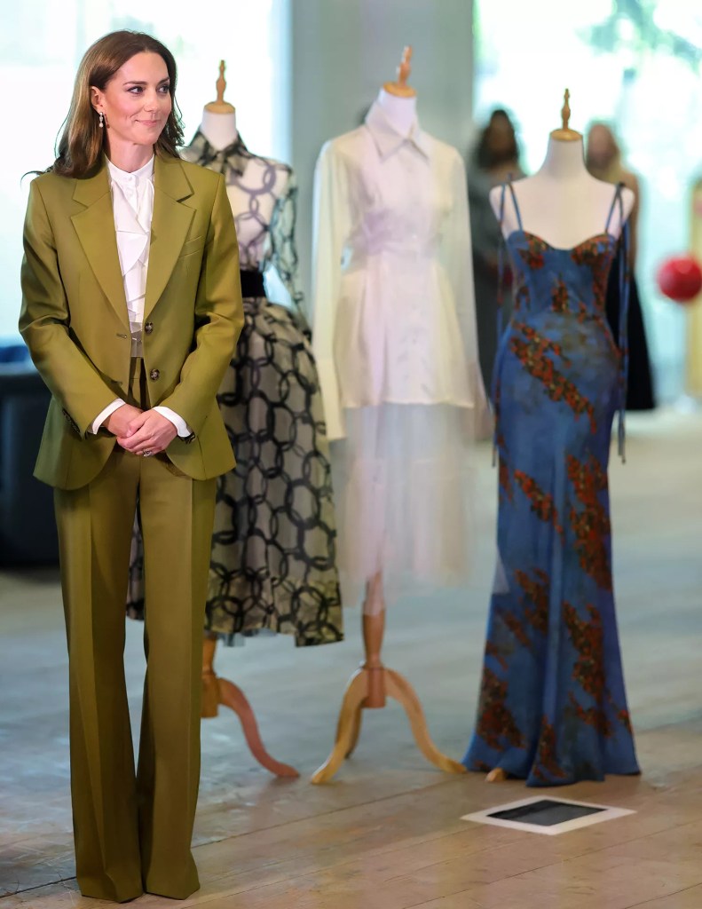 La Princesa de Gale fue la encargada de entregar la octava edición del premio, que organiza el Consejo Británico de la Moda