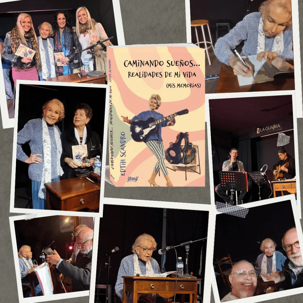 Edith Scandro presenta su libro autobiográfico