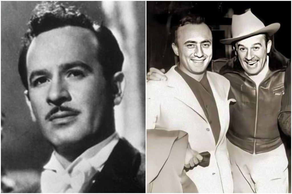 Pedro Infante y Antonio Matouk