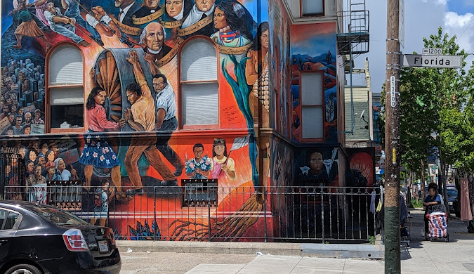 El barrio de Mission es uno de los más coloridos de San Francisco
