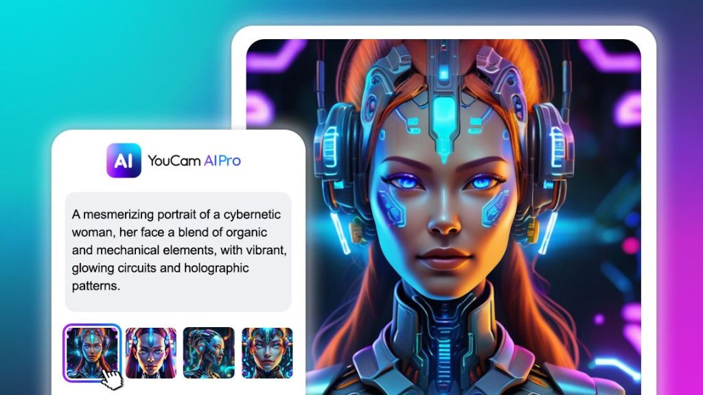  los usuarios pueden cargar una foto propia, establecer qué tanto desean que el resultado se parezca a la imagen original y escribir una descripción adicional para personalizar el estilo de salida
